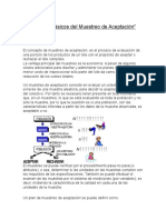 Conceptos Básicos Del Muestreo de Aceptación