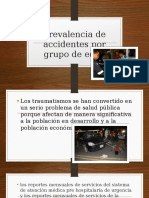 Prevalencia de Accidentes Por Grupo de Edad