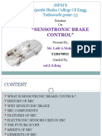 Mech Sensotronic Brake Control PPT FINAL