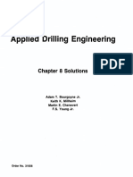 Applied Drilling Engineering Chapter 8 Solutions