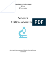 Sebenta Prático-Laboratorial Histologia e Embriologia Humana 1º Ano 1º Semestre