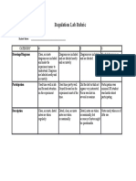 Regulation Lab Rubric