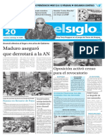 Edicion Impresa El Siglo 20-04-2016