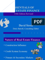 Essentials of Real Estate Finance