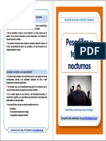 15 Folleto Pesadillas Terrores Nocturnos PDF