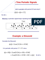 Discrete Time Periodic Signals: N N X N X