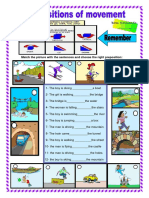 6 - My Town - Prepositions of Movement