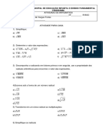 Atividade 9ºano