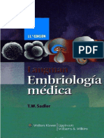 Embriologia Langman 11va Ed