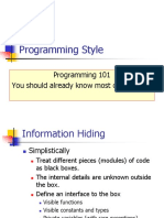 PP9.Programming Style