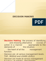 Decision Making, Engineering Management