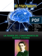 Teoria Del Conocimiento de Rudolf Steiner