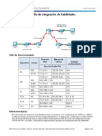 8.4.1.2 Packet Tracer - Skills Integration Challenge Instructions