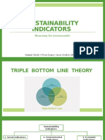 Sustainability Indicators: Measuring The Immeasurable