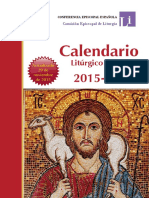 Calendario Liturgico 2015-2016