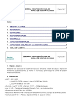 ) ) ) o ( ( ( (DESCARGA Y DISPOSICION FINAL DE AGUAS DE SENTINA OLEOSAS) ) ) O ( ( (, 7 PAGINAS