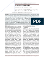 Brain Fingerprinting: Ashwini V. Sharma Dr. Ganesh S. Sable