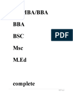 For Bba Mba Bed PHD Contact 709777353 India