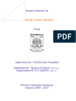 Project Report On KFC