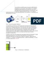 Marco Teórico Quimica Ambiental Espectrofotometria