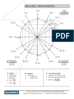 Formulario de Trigonometría y Triángulos