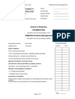 Semester One Final ExaminFinal - Examinationsations 2014 FINM7403