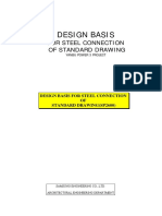 Design Basis For Steel Connection of Standard Drawing - Rev Ad PDF