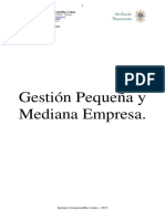 Modulo Gestion Pequena Y Mediana Empresa