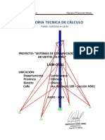 Memoria Tecnica Torre 18M LAM0131