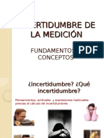 Fundamentos de Incertidumbre