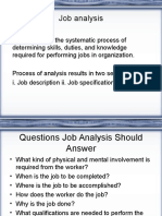 HRM 3 - Job Analysis