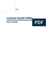 License Install Utility: User's Guide