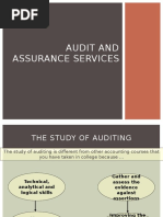 Audit and Assurance Services