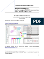 IRaMuteQ 0.7 Alpha 2 Interface de R Pour Les Analyses Multidimensionnelles de Textes Et de Questionnaires