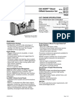 Cartepillar C32 Diesel Oilfield Generator Set