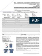 Big Foot Marathon 2016 Registration Form