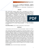 A Análise Do Movimento - Algumas Noções Segundo Hubert Godard - TAVARES, Joana Ribeiro Da Silva.