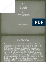 The Book of Proverbs