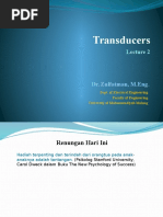 Instrumentation Lecture 2