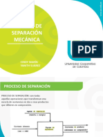 Proceso de Separacion Mecanica