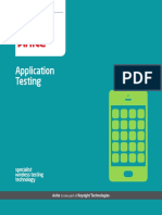 Application Testing 0709