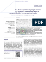 Sexually Transmitted Diseases Putative Drug Target Database: A Comprehensive Database of Putative Drug Targets of Pathogens Identified by Comparative Genomics