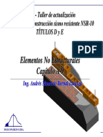 Elementos No Estructurales Muros y Concreto