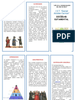 TRIPTICO Sociedad Estamental