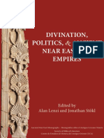 Alan Lenzi - Jonathan Stökl. Divination, Politics and Ancient Near Eastern Empires