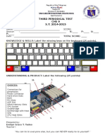 Third Periodical Test Chs 9 S.Y. 2014-2015