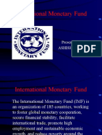 International Monetary Fund: Presented By:-Ashish Kumar