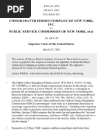 Consolidated Edison Company of New York, Inc. v. Public Service Commission of New York, 470 U.S. 1075 (1985)