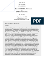 Jonathan GARRETT, Petitioner, v. United States