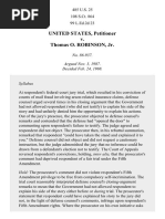 United States v. Robinson, 485 U.S. 25 (1988)